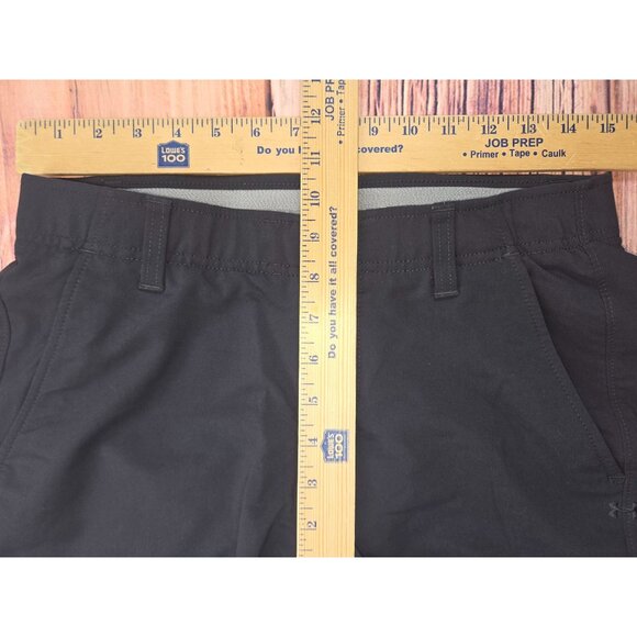 Under Armour Mens Black Taper Nylon Blend Golf Pants 30x32 - Picture 8 of 9
